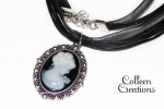 came-noir-collier-coton-ruban